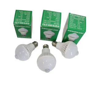 Smart Human Infrared LED Light Bulb with PIR Motion Sensor