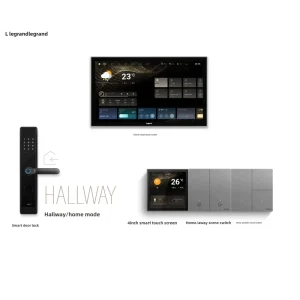 legrandYijing Series Wireless Smart Home Zigbee Whole House System with Touchscreen and Gateway